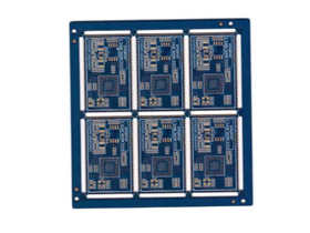 Six layer half hole core module board